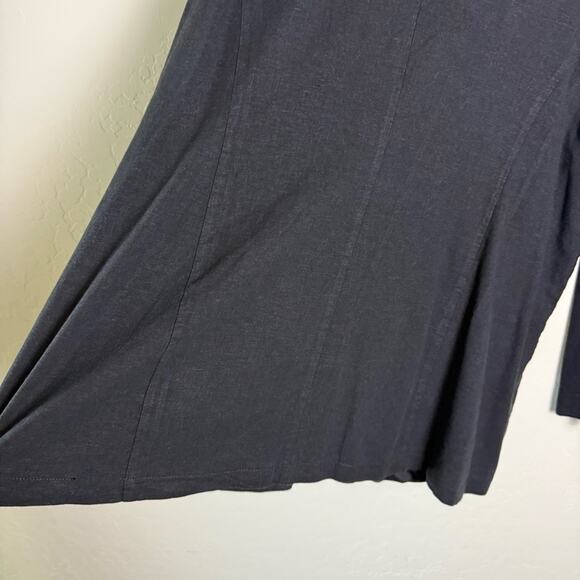 Torrid Black Linen Relaxed Fit Blazer 3X 13084575 - Picture 8 of 13